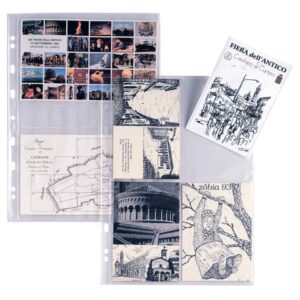 Buste a foratura univ. Sei Rota Atla FT per foto e cartoline 4 spazi 15x21 cm