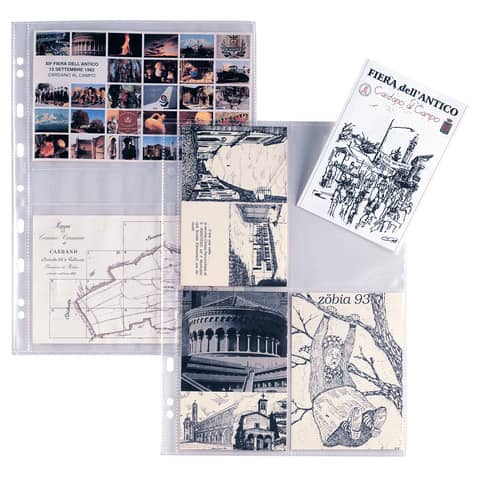 Univ. punched envelopes Sei Rota Atla FT for photos and postcards 8 spaces 10x15 cm