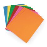 3-flap file folder Brefiocart Color 24,5x35 cm cellulose 200 gsm orange