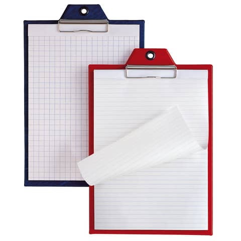 Portablocco singolo con molla Sei Rota Superblock S 21x29,7 cm rosso