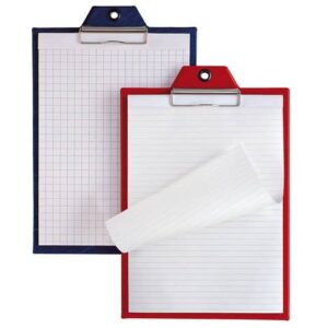 Portablocco singolo con molla Sei Rota Superblock S 21x29,7 cm blu