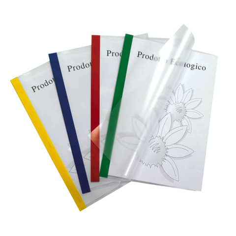 Cartelline per rilegatura Sei Rota Poli 200 verde - formato A4
