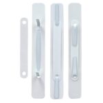 Fermafogli adesivi fastener Sei Rota con pressino bianco - passo 80 mm -