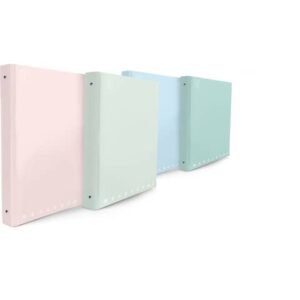 Raccoglitore a 4 anelli PIGNA Monocromo Pastel 27x32 cm assortiti