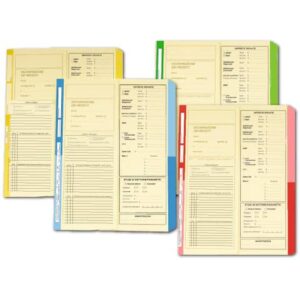 Cartelline a 2 lembi 4Pro dichiarazione dei redditi A4 cellulosa 225 g/m² dorso