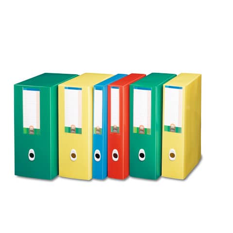 Scatola portaprogetti LEONARDI Plus PPL 25,5x35,5 cm - dorso 12 cm azzurro