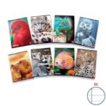 Quaderno 42 fogli PIGNA Animal A4 a righe 0C con margine assortiti