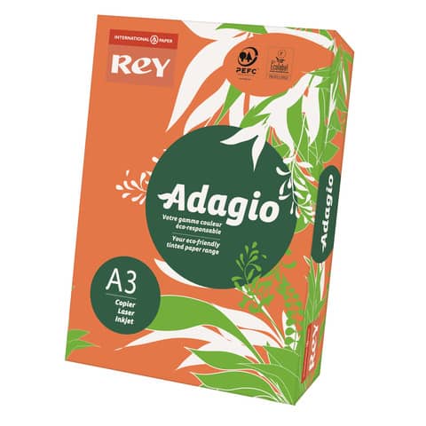 Carta colorata A3 Sylvamo Rey Adagio 160 g/m² arancio 21 -