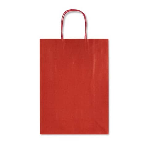 Sacchetti da regalo Rex-Sadoch Allegra tinta unita Dark 36x12x41 cm rosso
