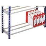 Staffe aggiuntive per scaffalatura Paperflow RANG'ECO 100x68 cm - grigio -