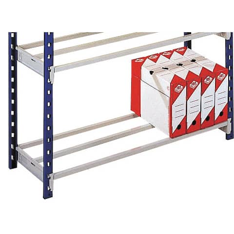 Staffe aggiuntive per scaffalatura Paperflow RANG'ECO 100x34 cm - grigio -