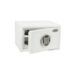 Safe Phoenix white - Ral 9003 with electronic lock. 7 lt.