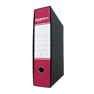 Registratore protocollo TOPToo con custodia dorso 8 cm magenta