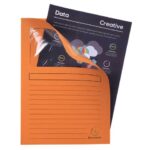 Cartelline con finestra Exacompta Forever® A4 cartoncino 120 g/m² arancio