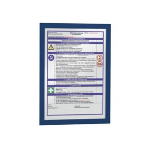 Durable Duraframe® A4 display frame 236x323 blue