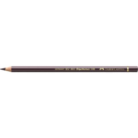 Matite colorate permanenti Faber Castell Polychromos mina 3,8 mm conf. 6 pezzi -
