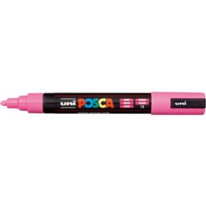 Marcatore a tempera Posca Uni-Ball punta tonda 1,8-2,5 mm rosa
