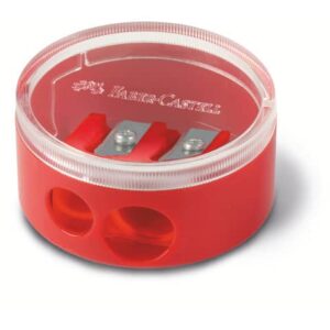 Exhibitor 18 Faber-Castell 2-hole sharpeners with colour reservoir