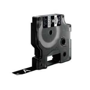 Nylon tape for Dymo Rhino labeller black/white 12 mm x 5.5 m