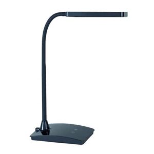 Lampada da scrivania a LED Maul MAULpearly - con dimmer - nero