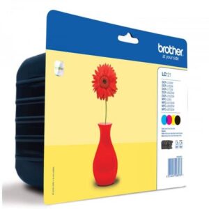 Cartucce inkjet blister 121 Brother nero+ciano+magenta+giallo