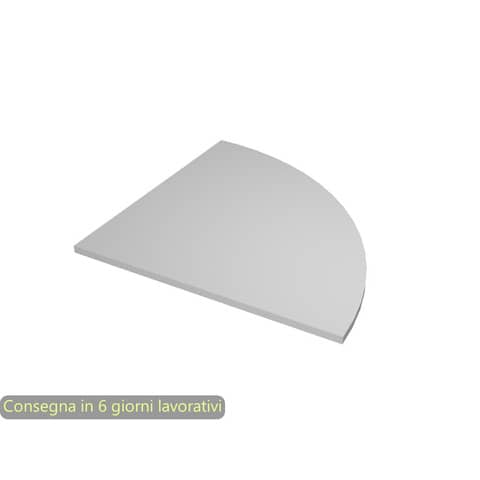 Raccordo a 90° per scrivanie Artexport Presto 80x80 cm grigio