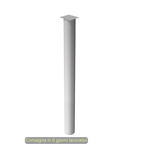 Supporto metallico per raccordo angolare scrivania Artexport Presto Ø 6 cm -