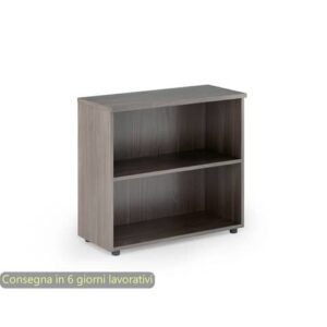 Mobile a giorno basso frassino toscano 80x35xH.72 cm con 1 ripiano regolabile