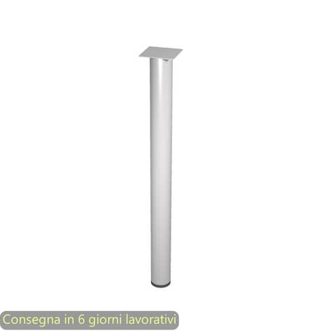 Supporto metallico per raccordo angolare scrivania Artexport Presto Ø 6 cm -