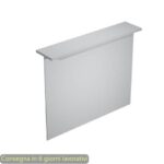 Sopralzo reception lineare grigio 140x30xH.115 cm per scrivania linea