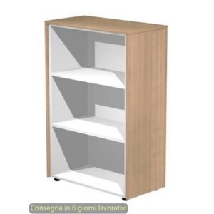 Mobile a giorno medio singolo top ciliegio arabis 83x43x119,8 cm struttura