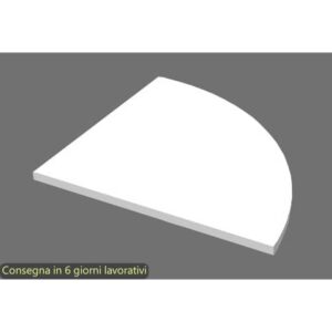 Raccordo a 90° per scrivanie Artexport Presto 80x80 cm bianco