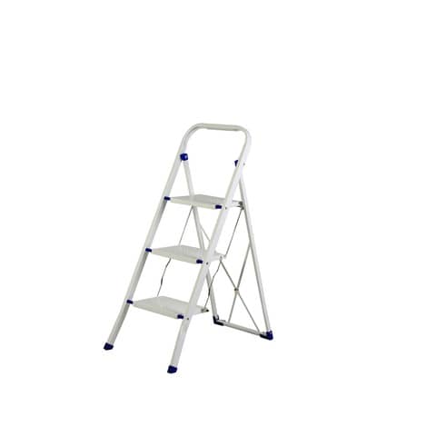 Scala in acciaio Serena Group 46,5 x 74,5 x h. 104 cm 3 gradini
