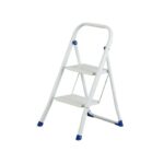 Scala in acciaio Serena Group 46,5 x 55 x h. 82 cm 2 gradini