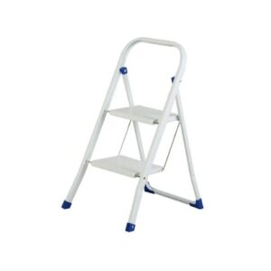 Scala in acciaio Serena Group 46,5 x 55 x h. 82 cm 2 gradini