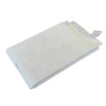 Buste a sacco con strip e 3 soffietti Tyvek Postyvek 55 g/m² bianco 22,9x32,4