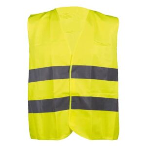 Gilet catarifrangente Iternet poliestere 125 gr/mq giallo fluo