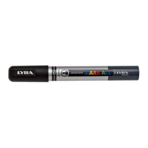 Marcatore a tempera LYRA Graduate Mark All punta tonda 2 mm nero
