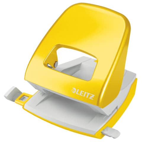 Perforatore 5008 2 fori - 30 fogli Leitz NeXXt Series giallo metallizzato