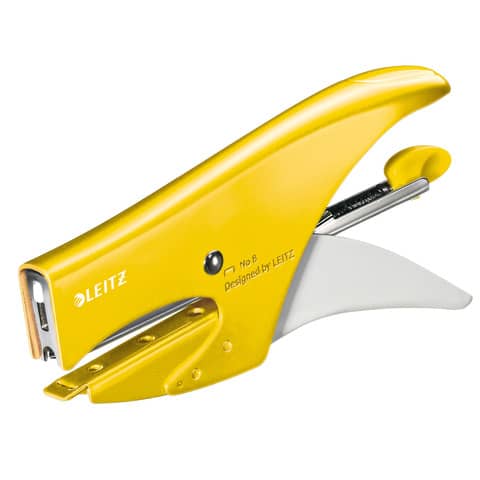 Stapler up to 15 sheets Leitz 5547 WOW metallic yellow