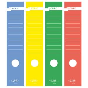 Copridorso autoadesivi Sei Rota CDR-C 7x34,5 cm rosso