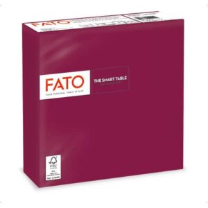 Napkins Fato The Smart Table 38x38 cm burgundy