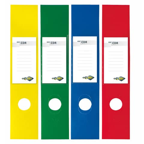 Sei Rota CDR 7x34,5 cm red self-adhesive backing pad