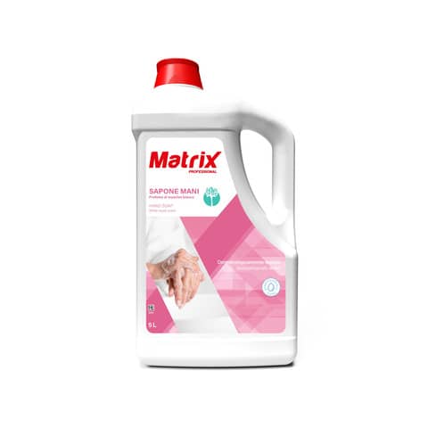 Sapone liquido delicato Matrix dermatologicamente testato 5 L