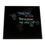 Lavagnette adesive roll-up VIVA Memo nero ardesia 25x25 cm