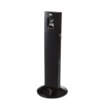 Posacenere a colonna Rubbermaid Metropolitan nero H 108,7 cm - Ø 43 cm