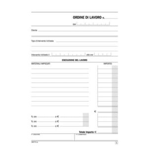 Blocco interventi a domicilio del cliente Data Ufficio 21,5x14,8 - 50x2