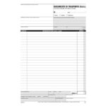 A4 50x2 copies self-cancelling office date pad