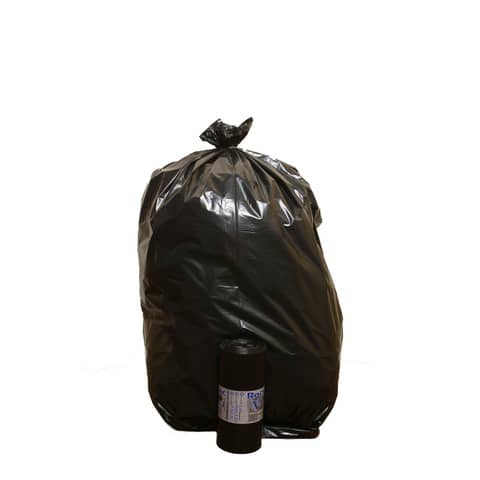 Sacchi per immondizia Rolsac Quality 90x120 cm - 130 L - 50my nero