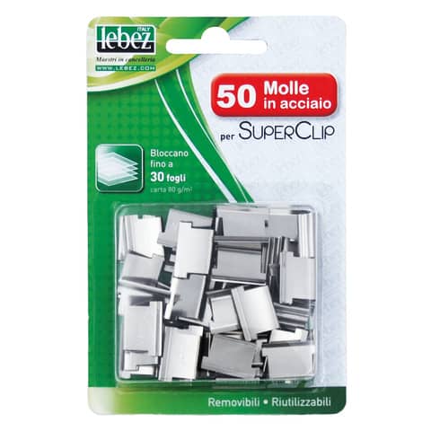 Ricarica Molle lebez acciaio